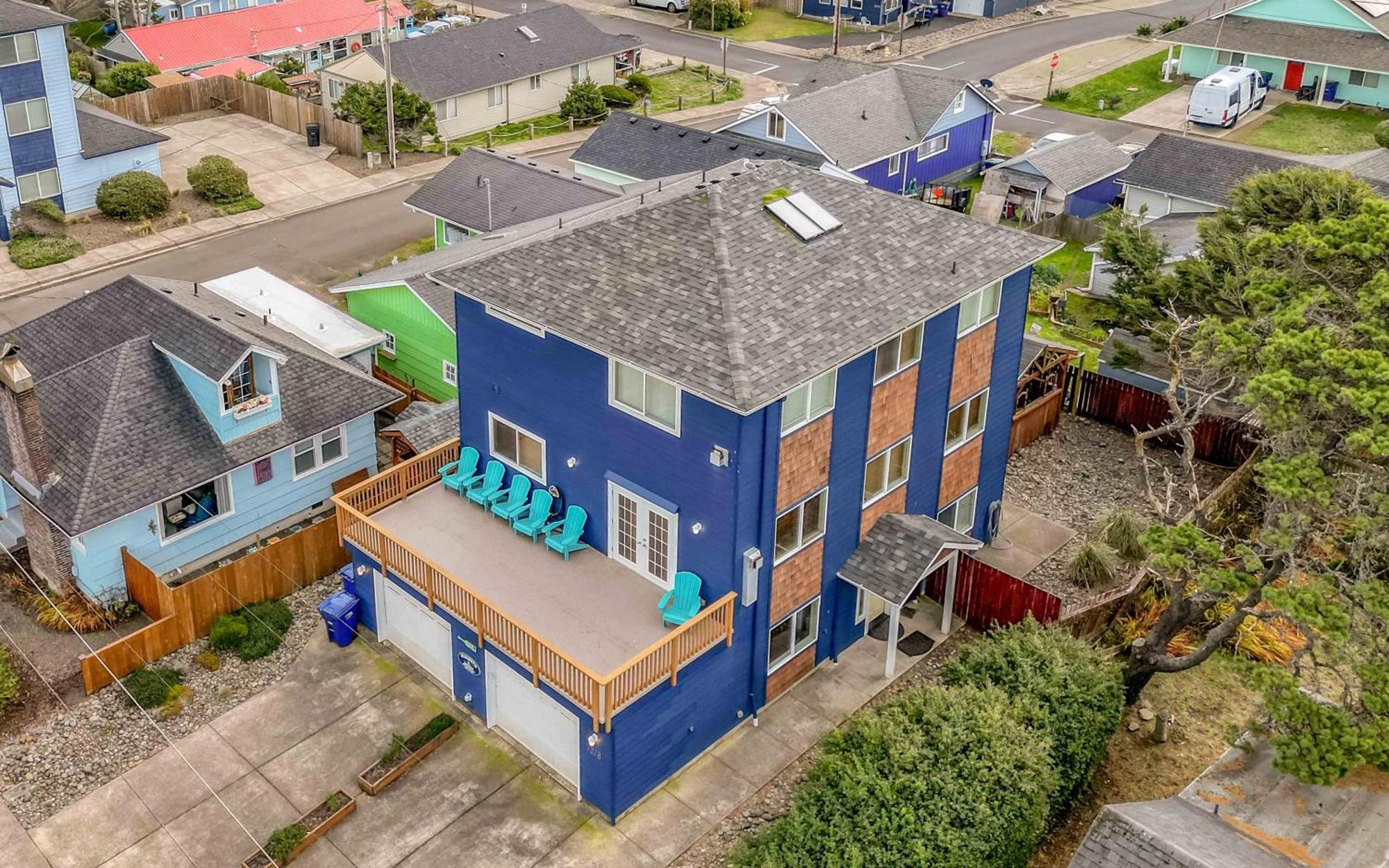 The Blue Crab Villa Lincoln City Exterior photo