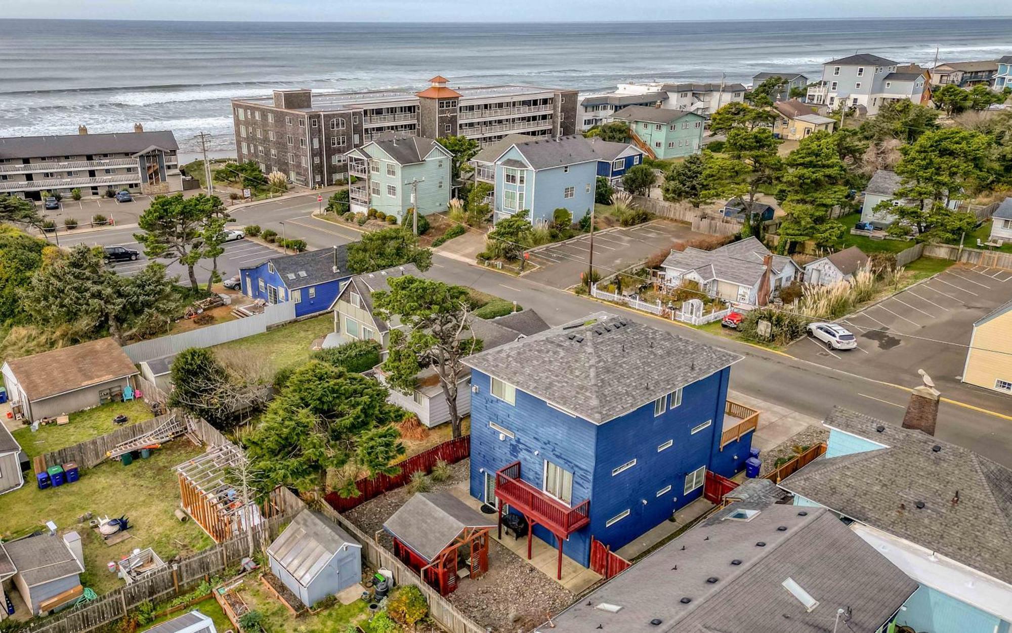 The Blue Crab Villa Lincoln City Exterior photo